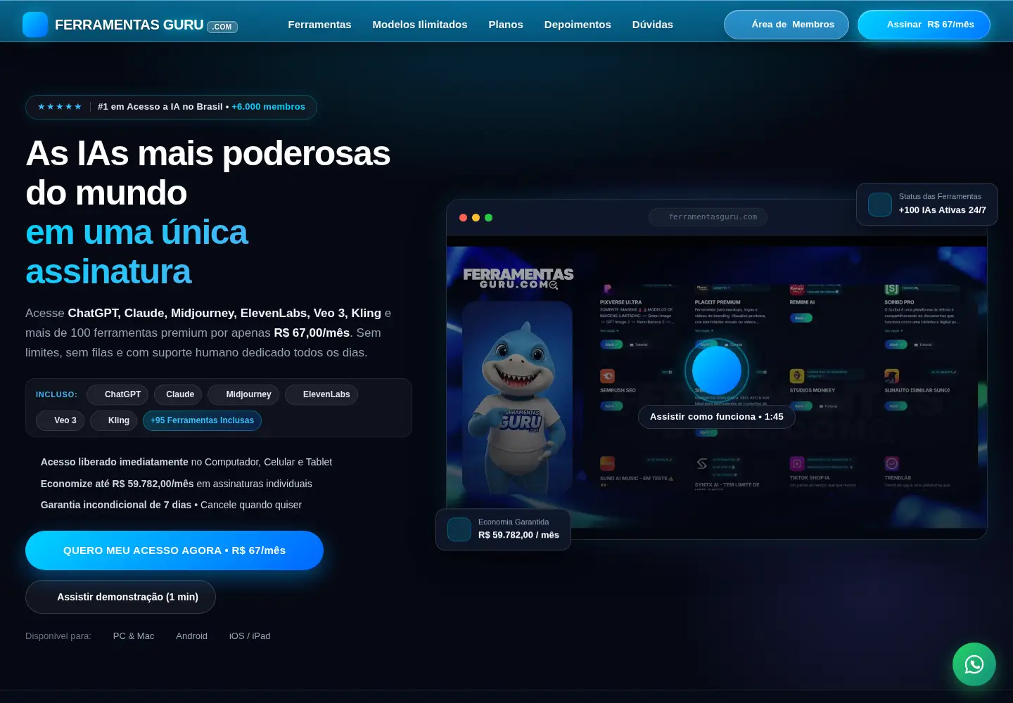 Screenshot of ferramentasguru.com