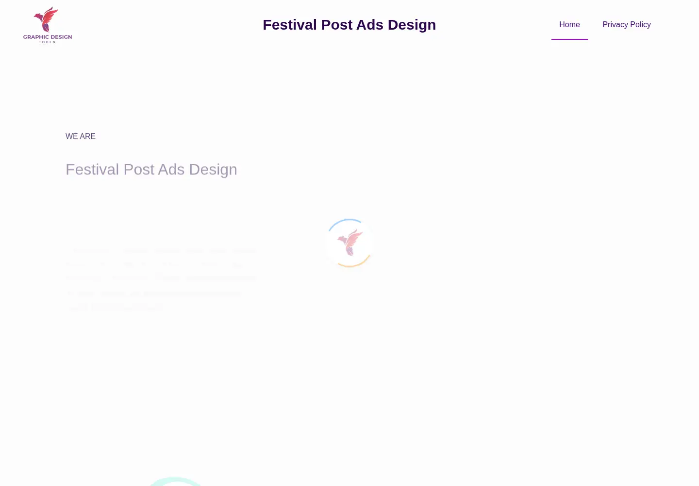 Captured homepage of festivalstorymaker.com in the current scan