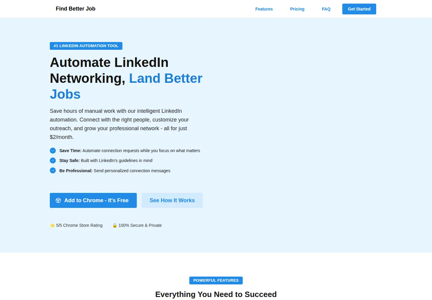 Captured homepage of findbetterjob.com in the current scan
