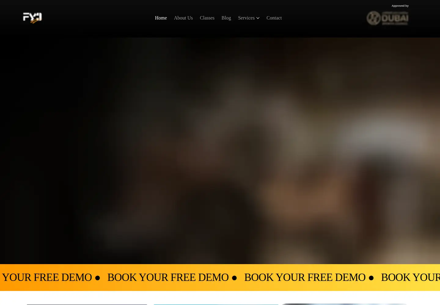 Captured homepage of findyourcoaches.com in the current scan
