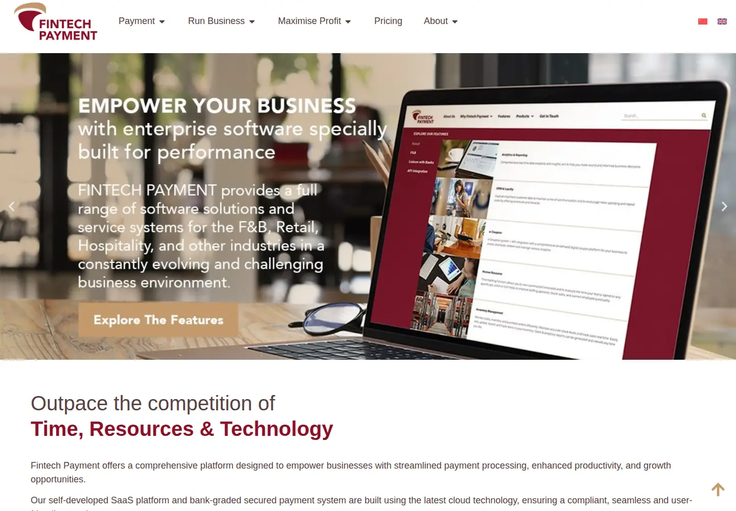 Screenshot of fintechpayment.com