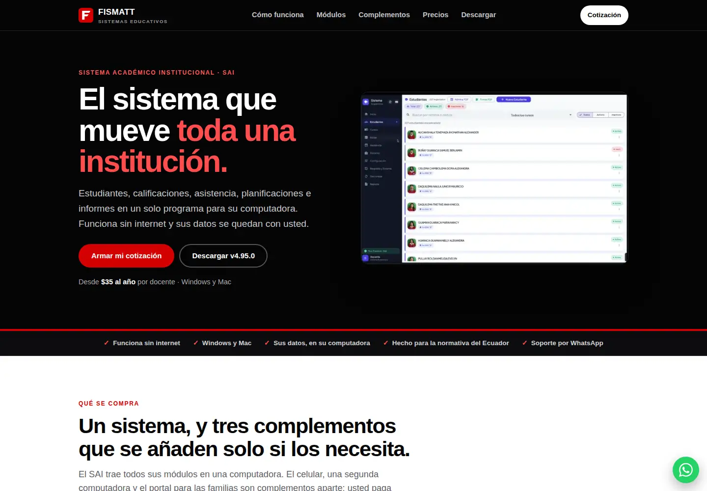 Screenshot of fis-matt.com