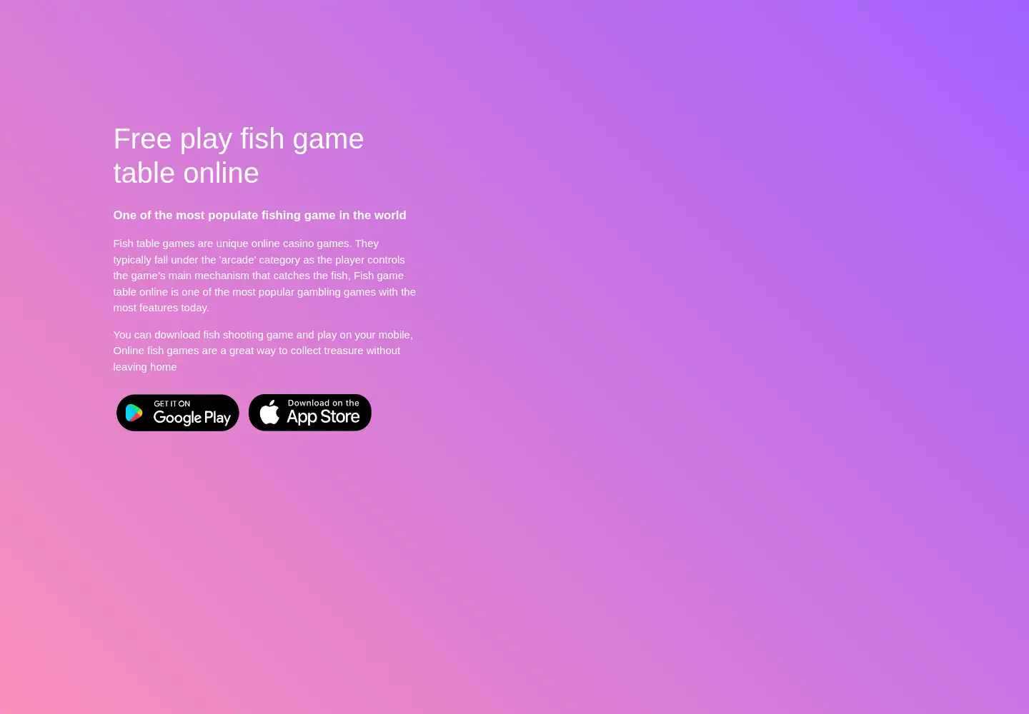 Captured homepage of fishgametable.com in the current scan