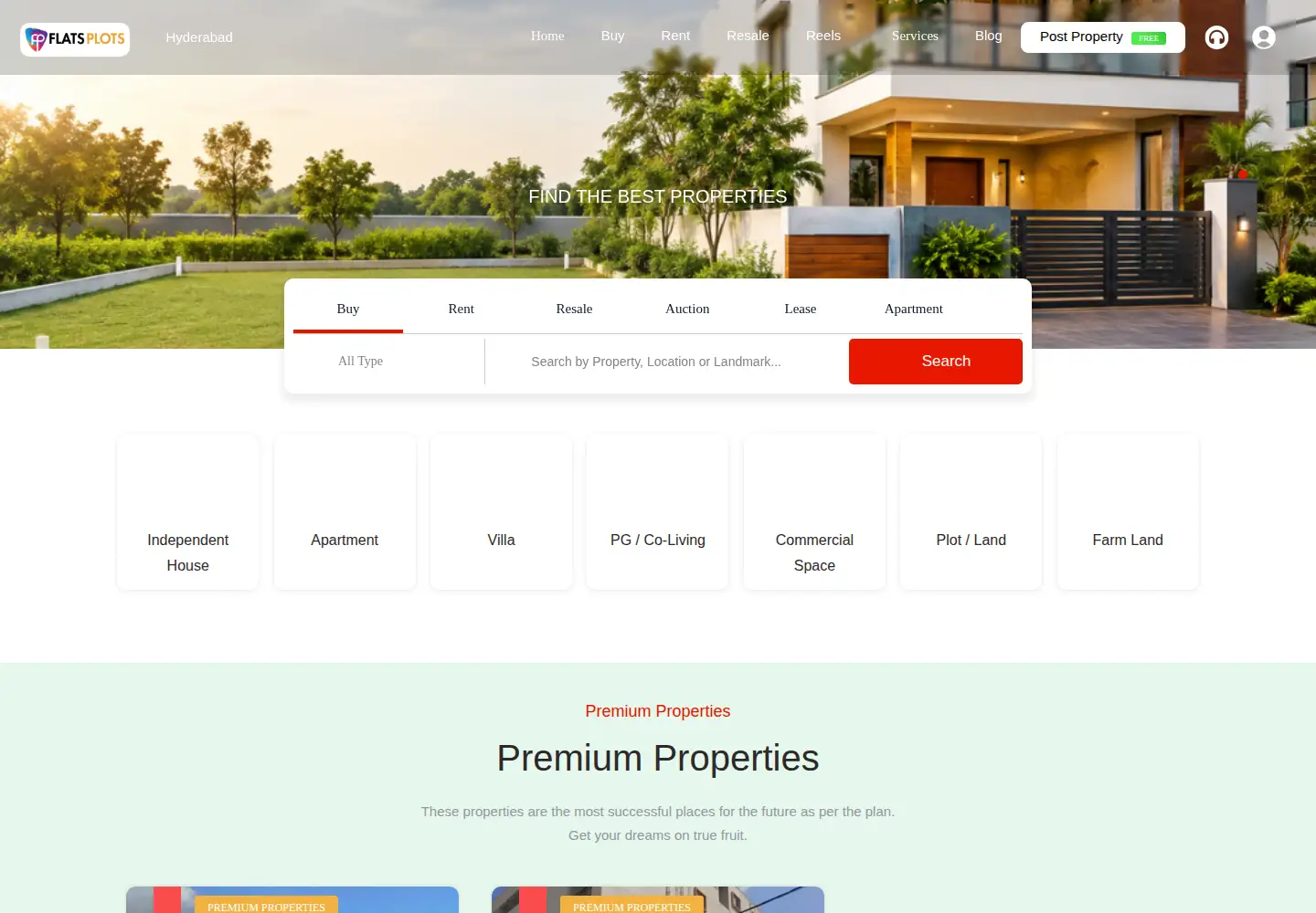 Screenshot of flatsplots.com