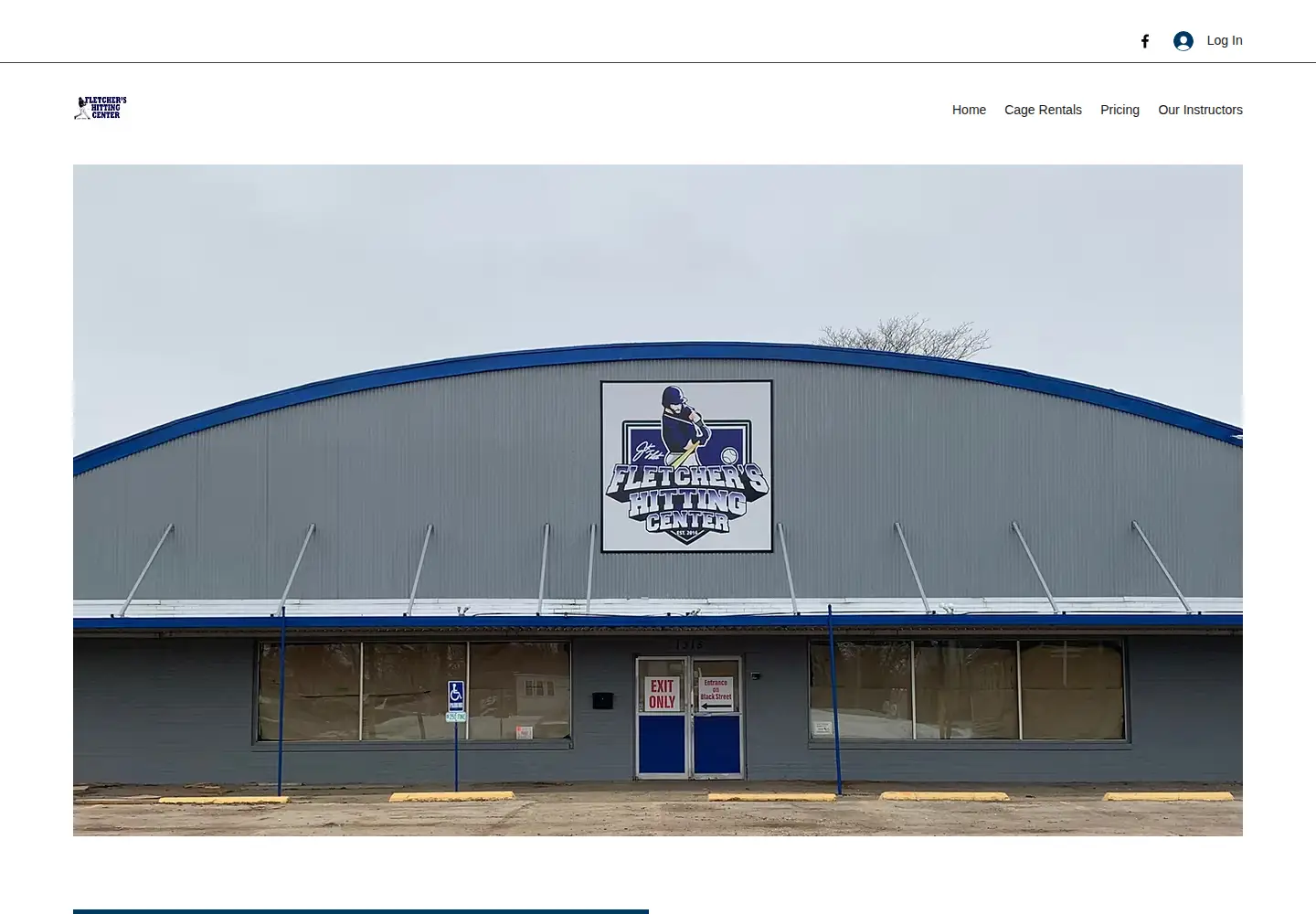 Captured homepage of fletchershittingcenter.com in the current scan