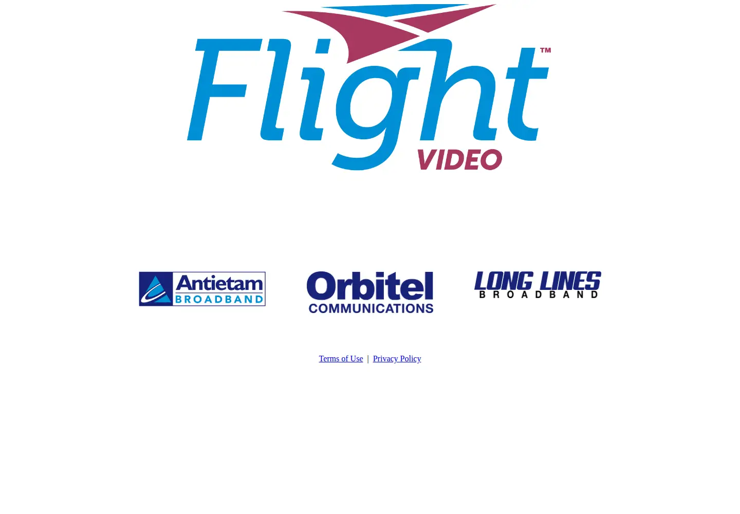 Captured homepage of flightvideo.com in the current scan