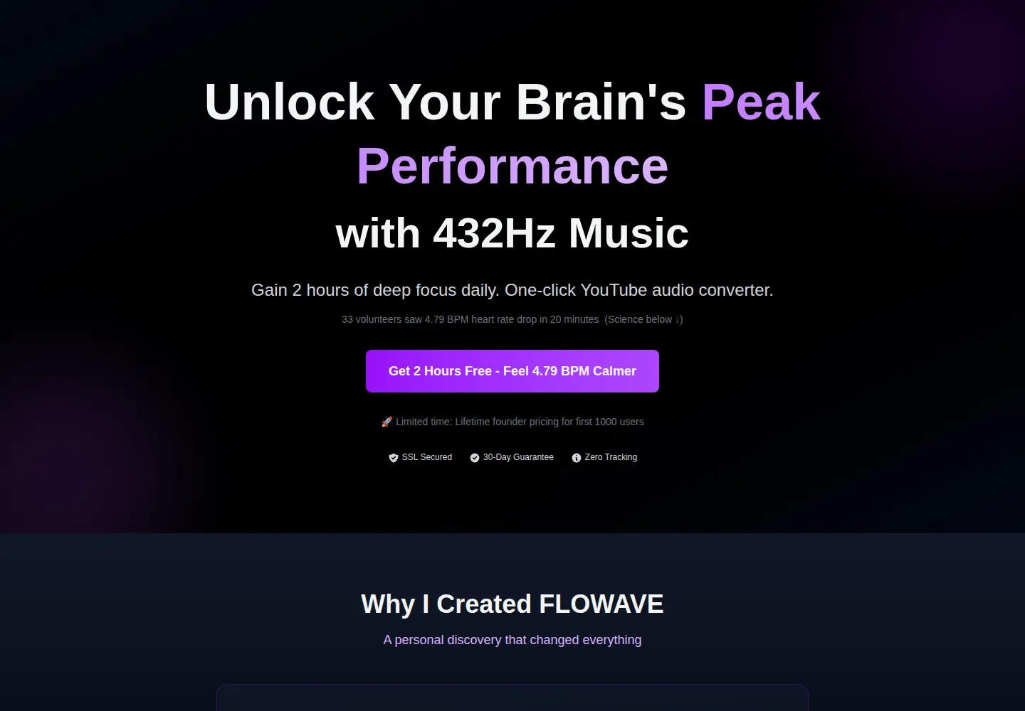 Captured homepage of flo-wave.com in the current scan