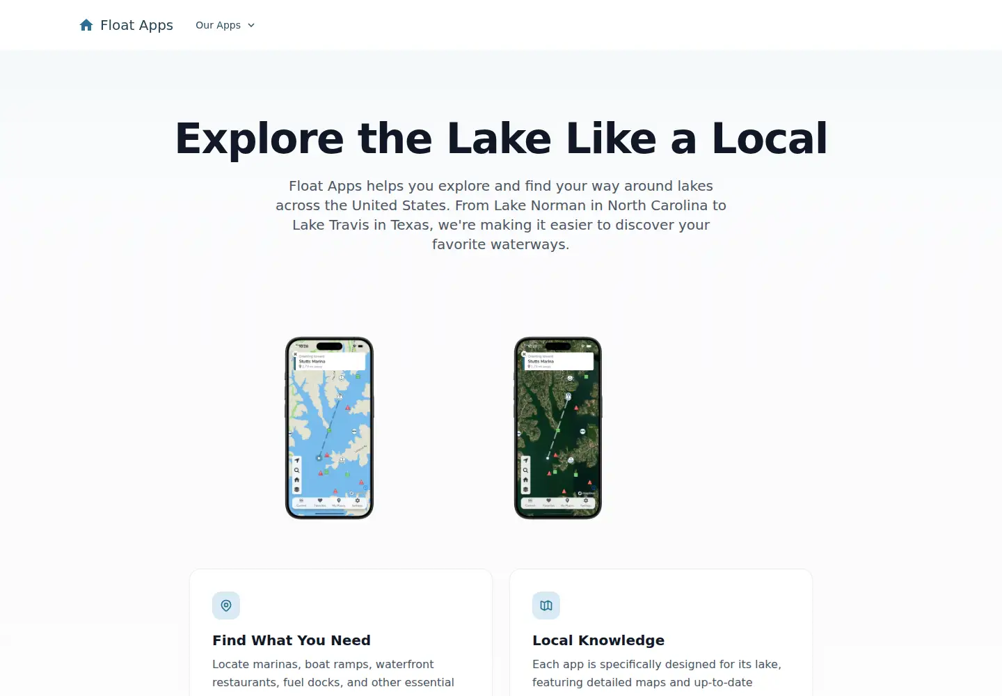 Screenshot of floatappshq.com