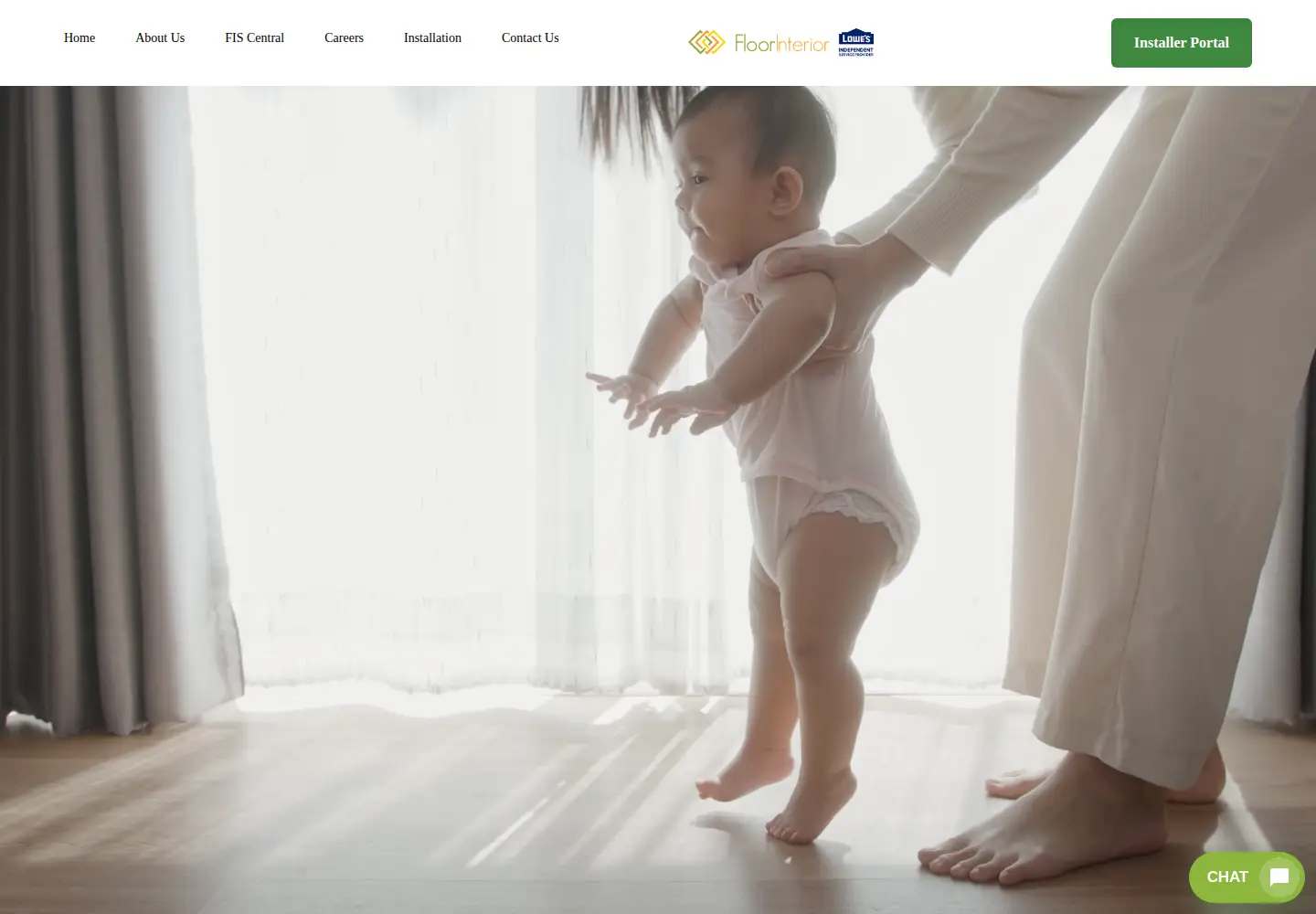 Screenshot of floorinteriorservices.com