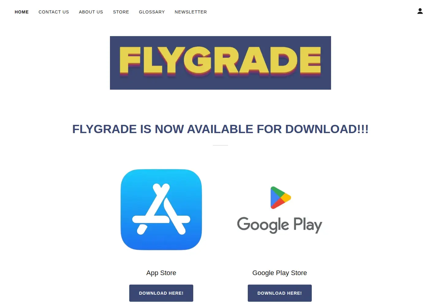 Screenshot of flygradeit.com