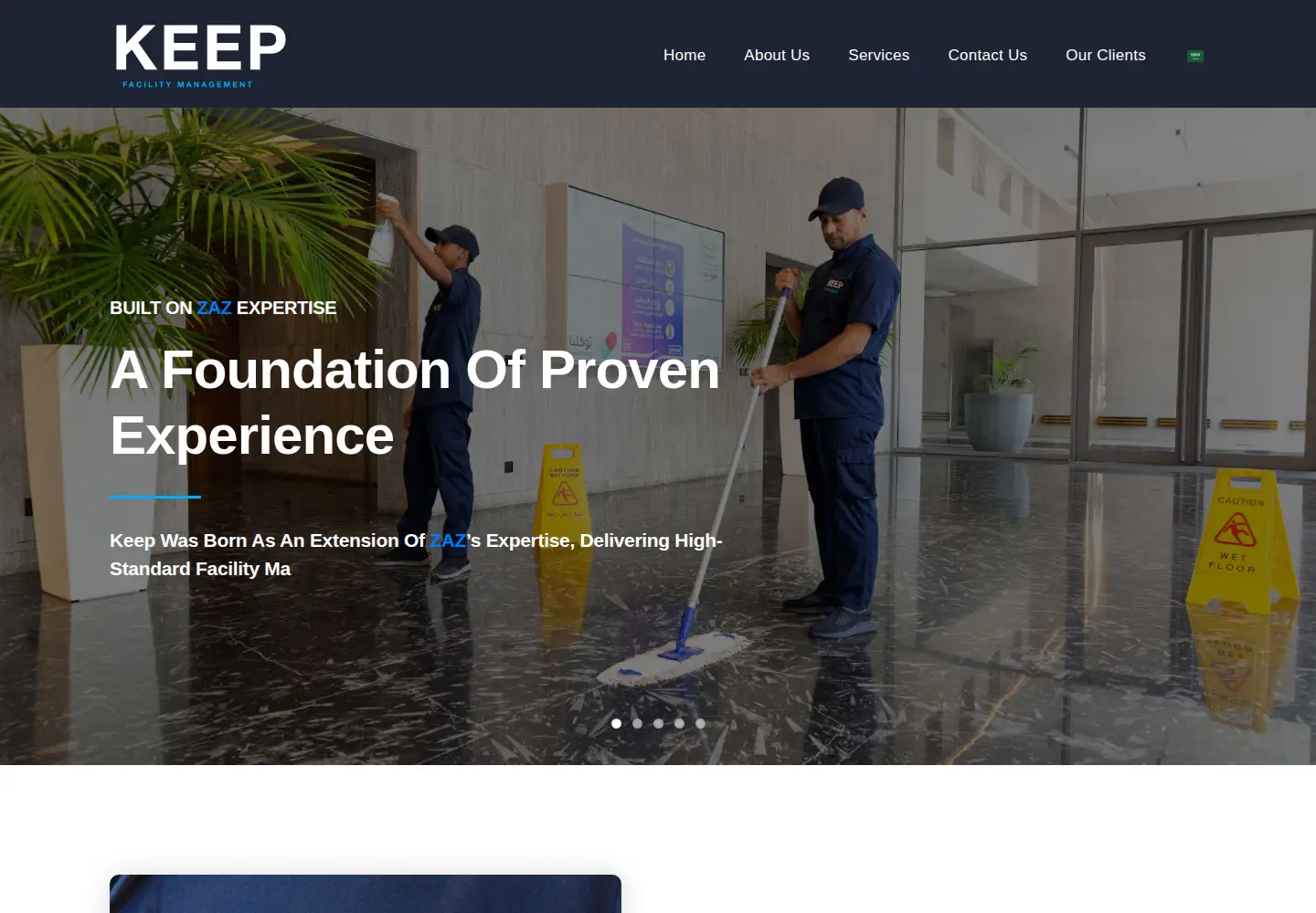 Screenshot of fmkeep.com