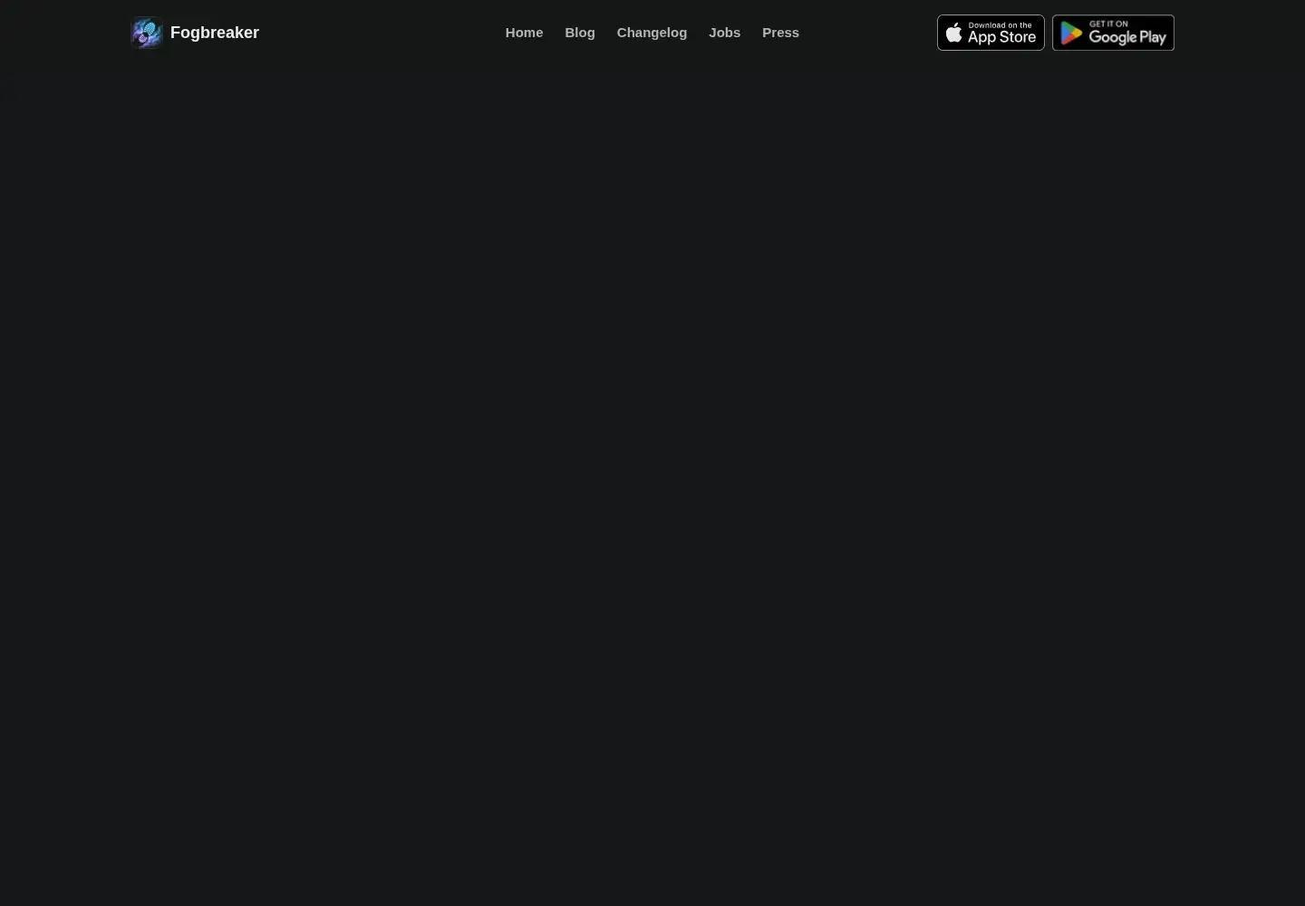 Screenshot of fog-breaker.com