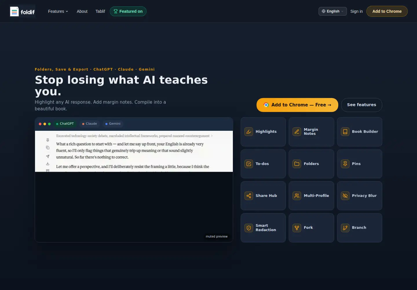 Screenshot of foldif.com
