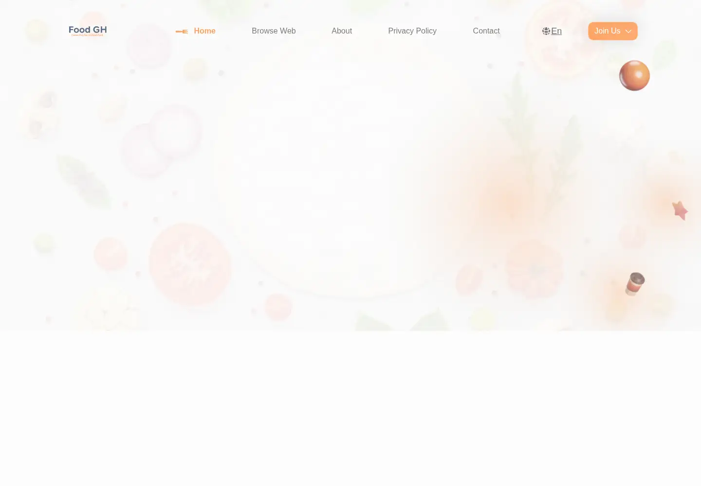 Screenshot of foodgh.com