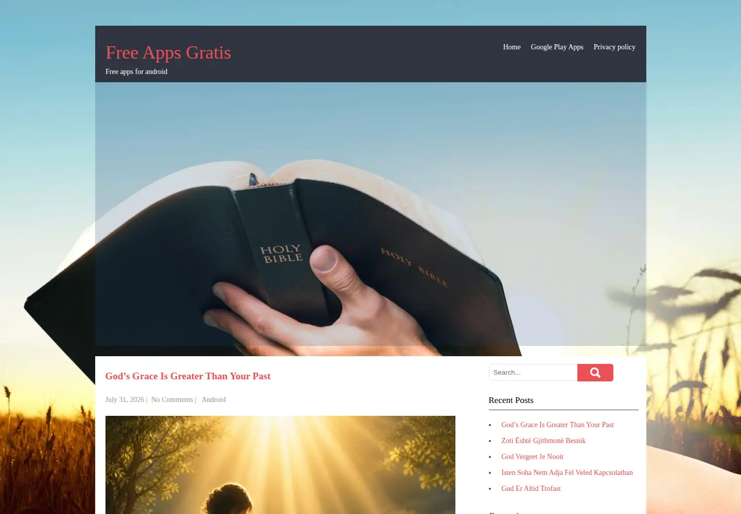 Screenshot of freeappsgratis.com
