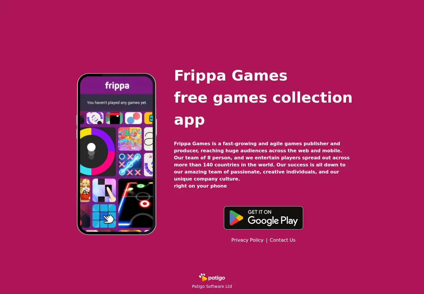 Screenshot of frippagames.com