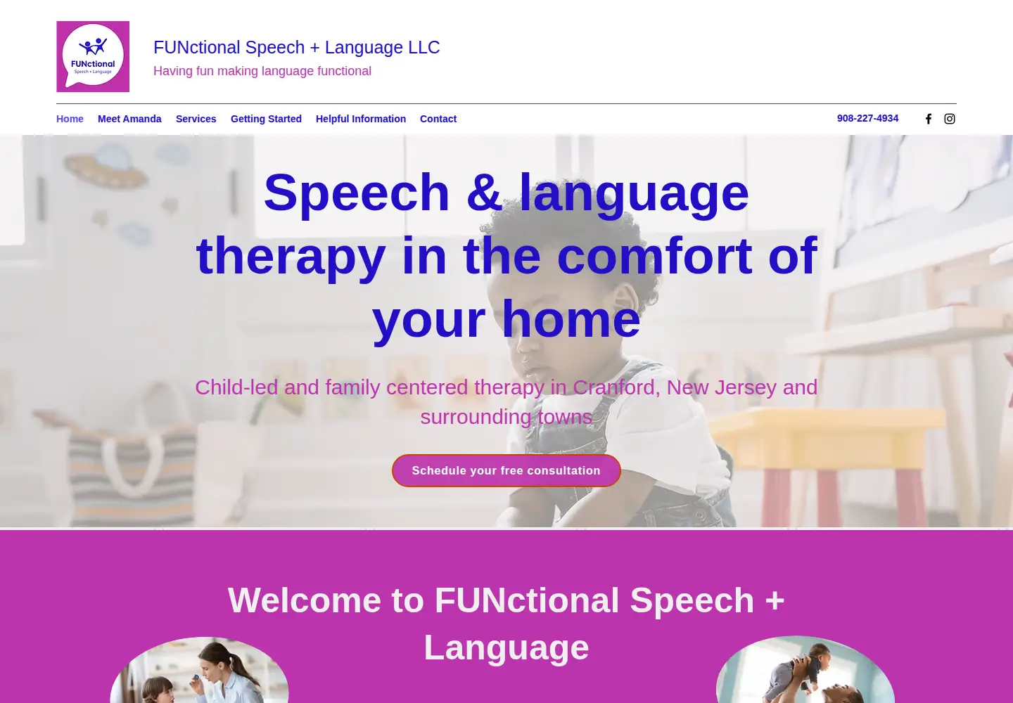 Screenshot of functionalspeechnj.com