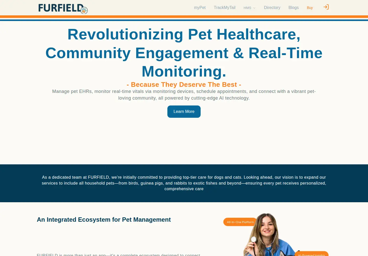 Screenshot of furfield.com