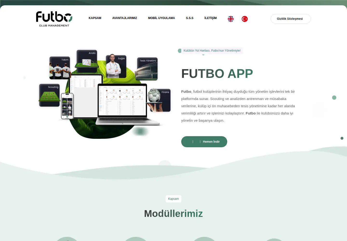 Screenshot of futboapp.com
