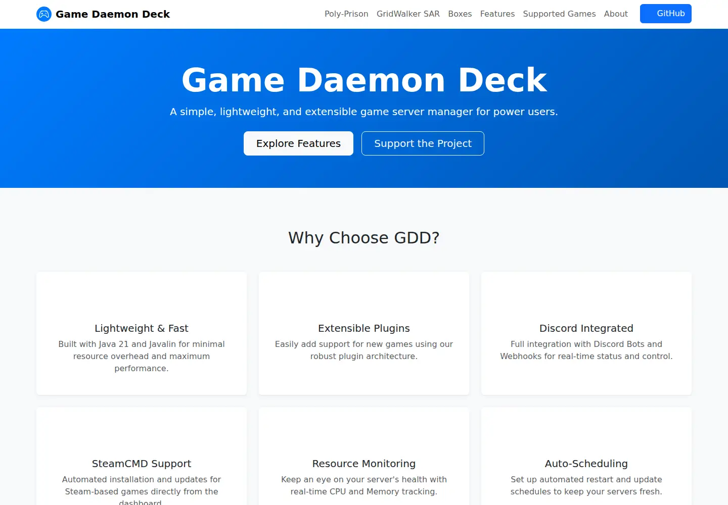 Screenshot of gamedaemondeck.com