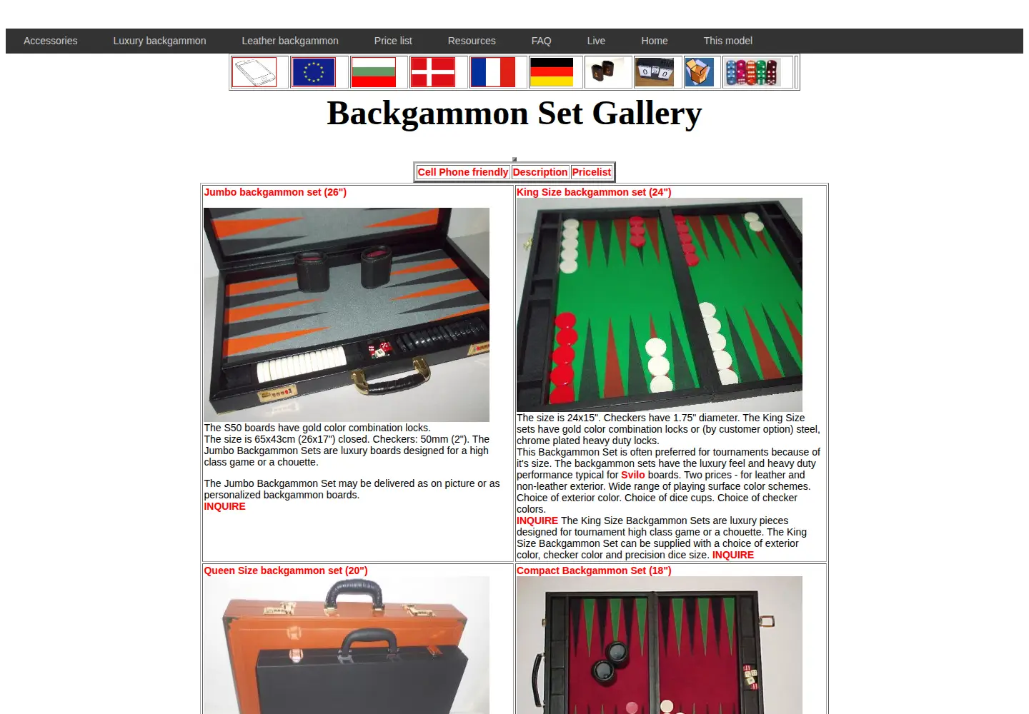 Screenshot of gammoncity.com