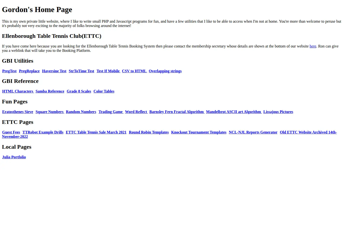Captured homepage of gbi10.com in the current scan