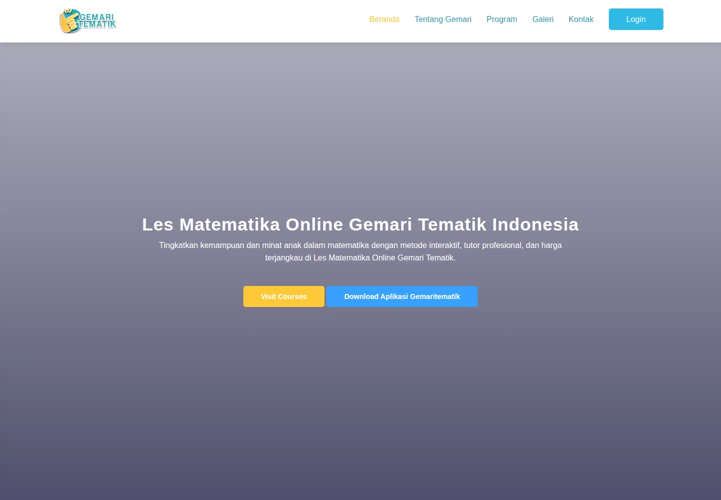 Captured homepage of gemaritematik.com in the current scan