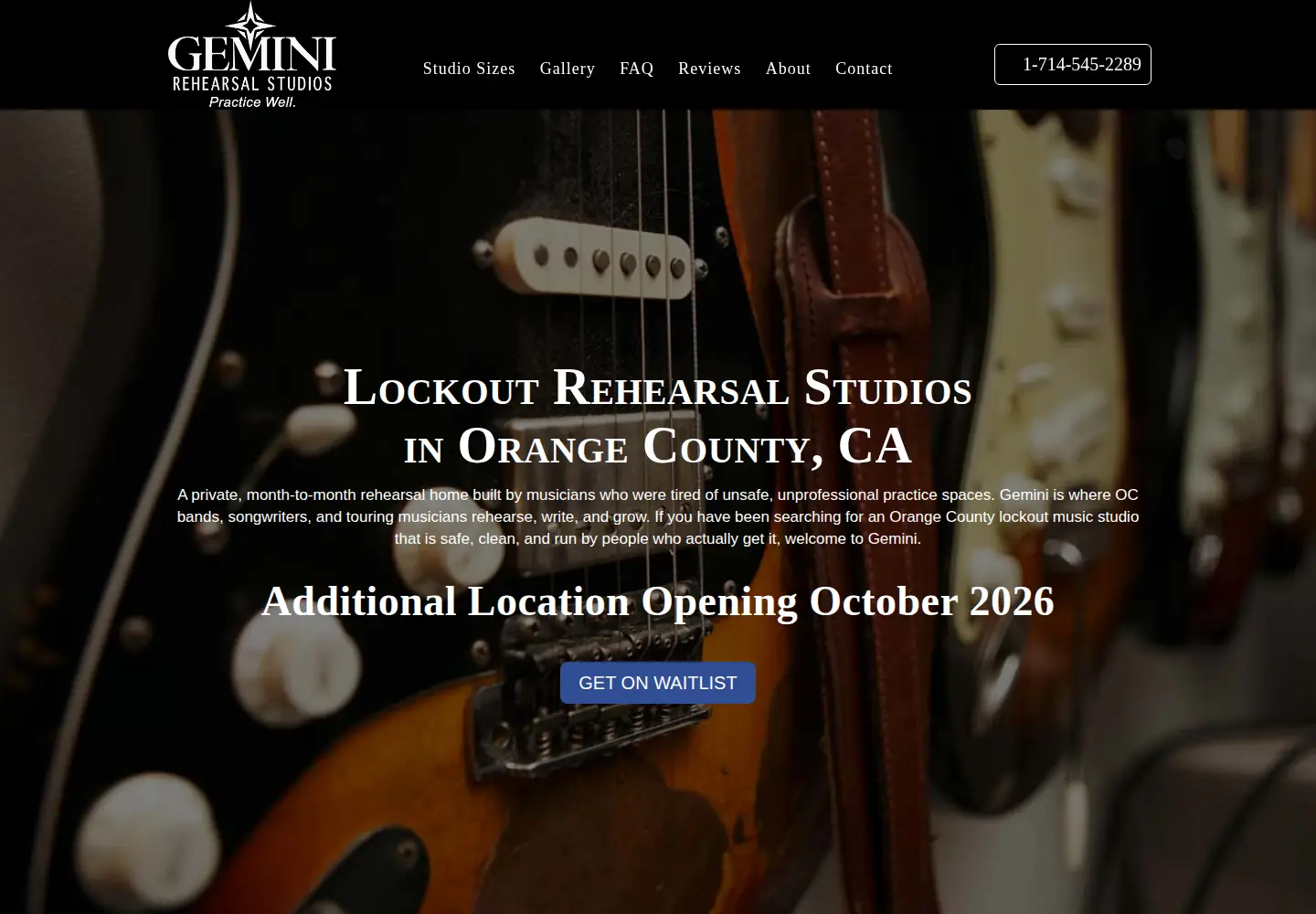 Screenshot of geministudios.com