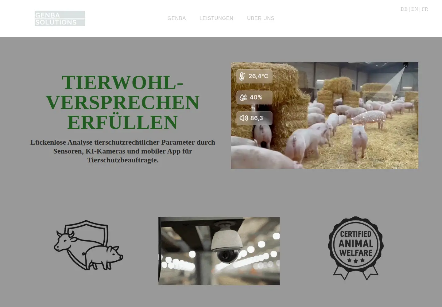 Screenshot of genbasolutions.com