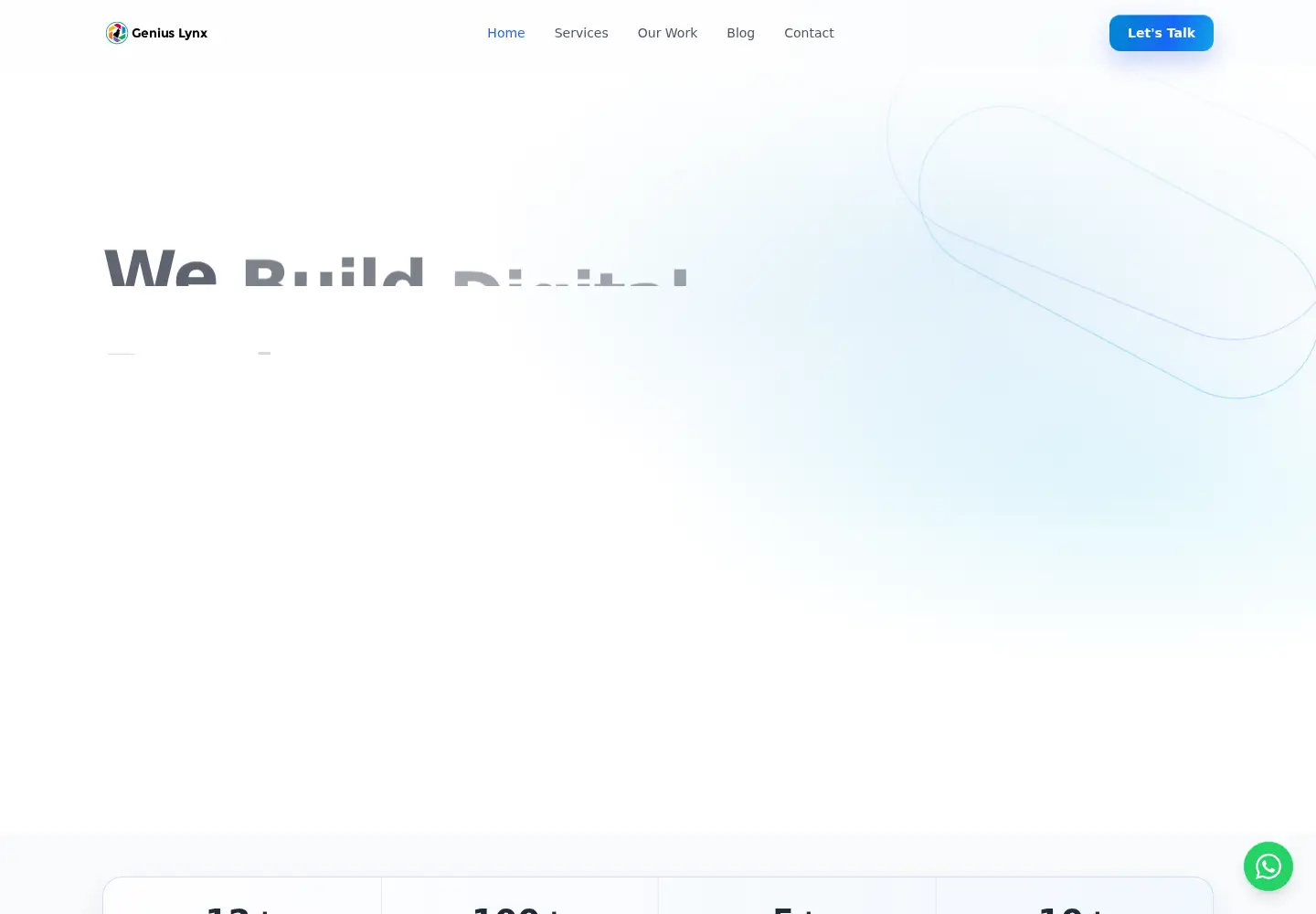 Screenshot of geniuslynx.com