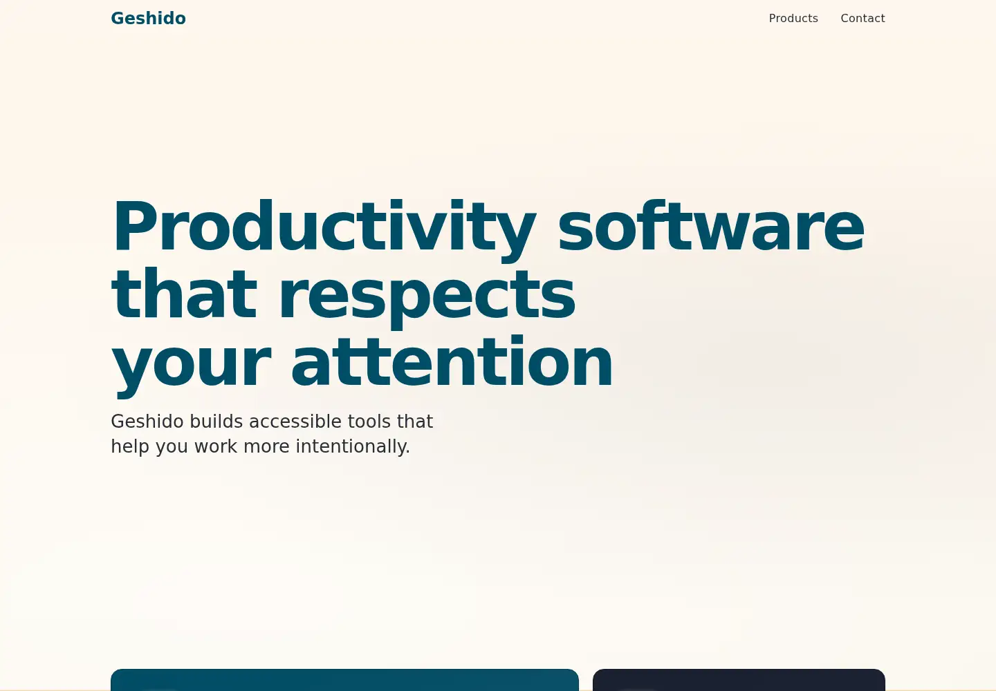 Screenshot of geshido.com