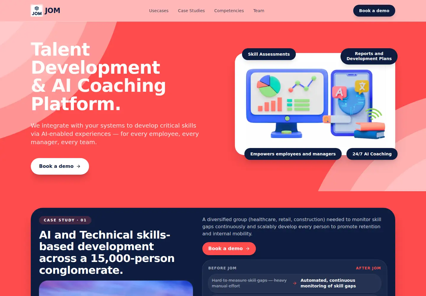 Screenshot of get-jom.com