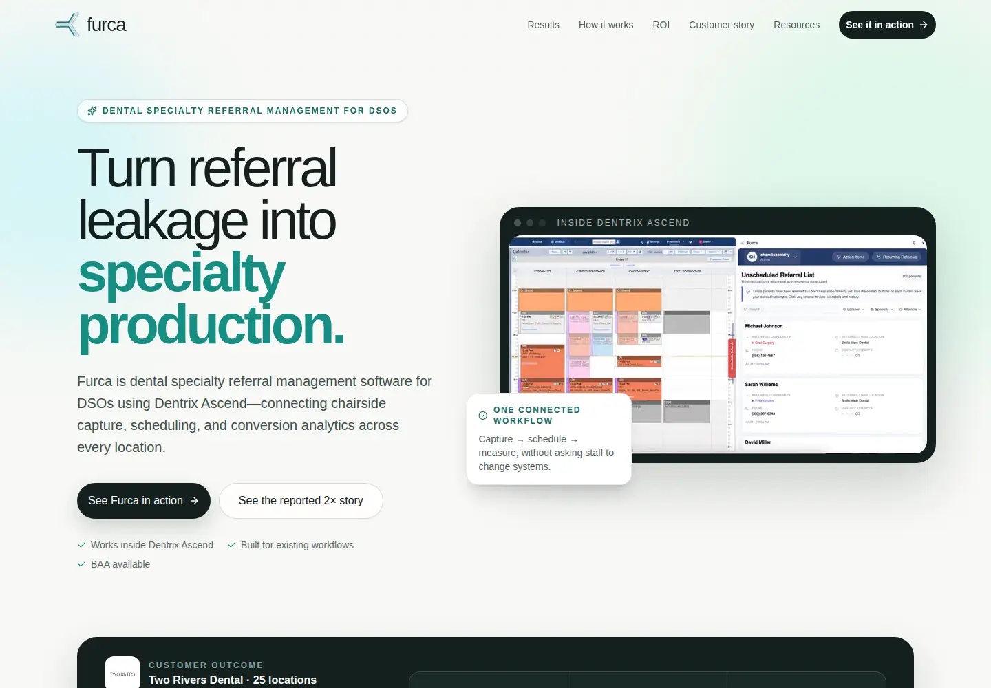 Screenshot of getfurca.com