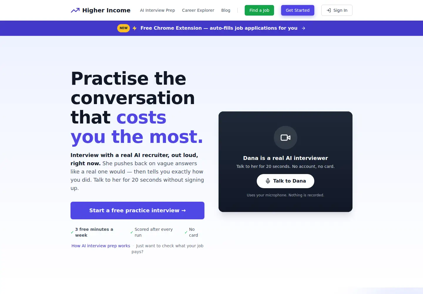 Screenshot of gethigherincome.com