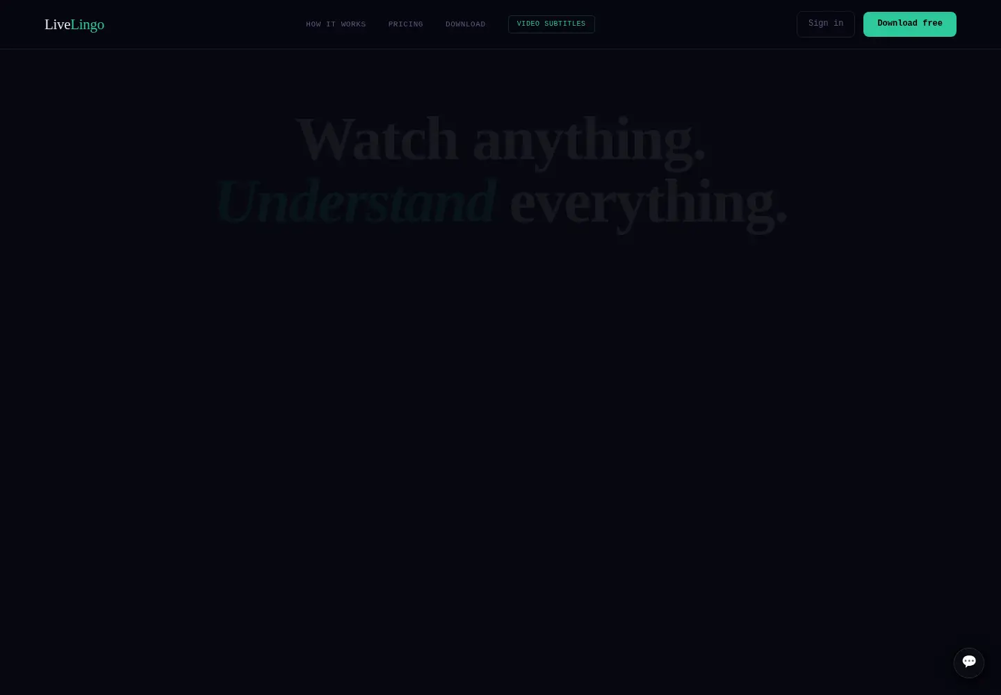 Screenshot of getlivelingo.com