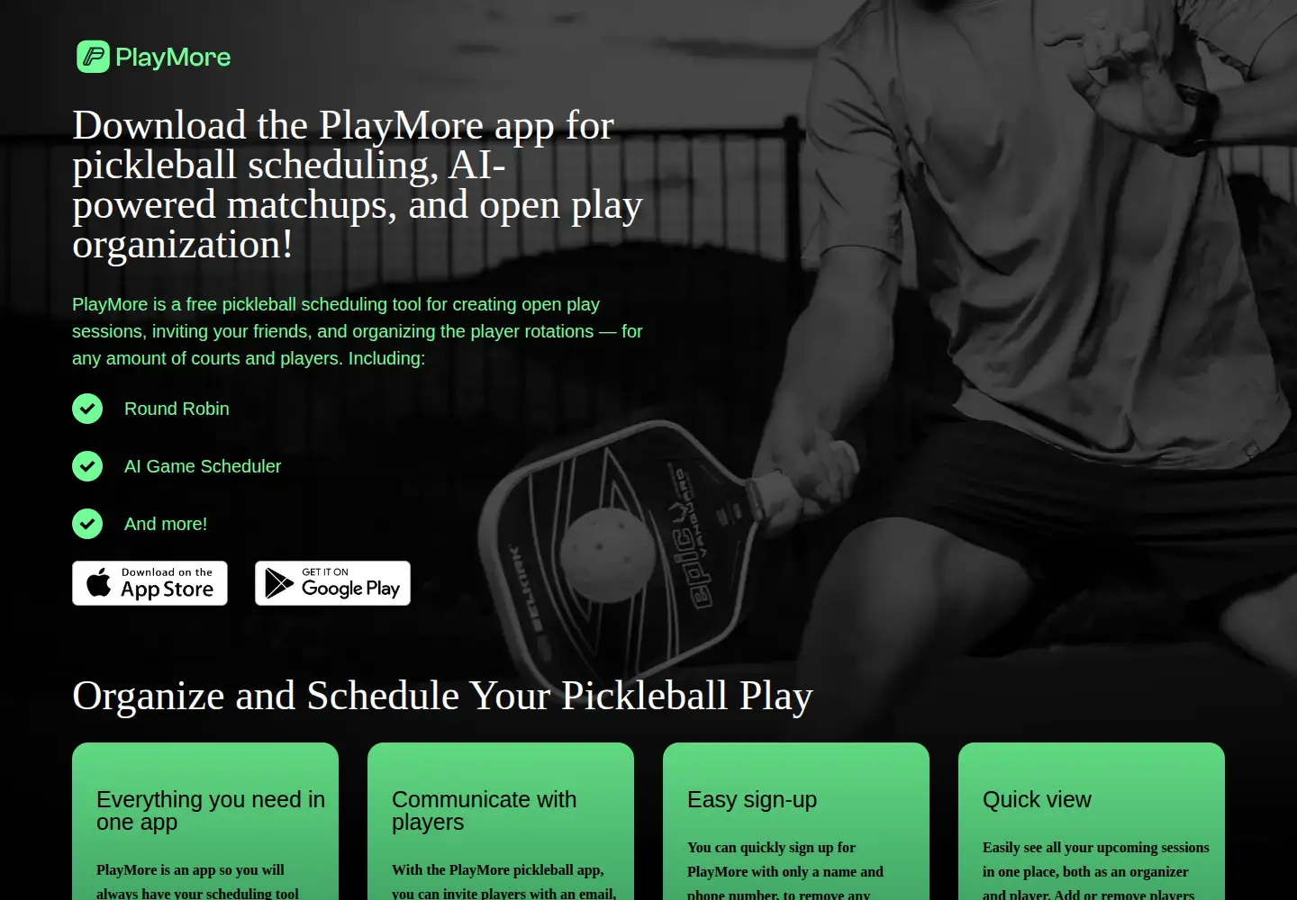 Screenshot of getplaymore.com