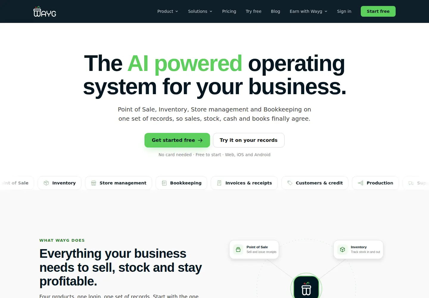 Screenshot of getwayg.com