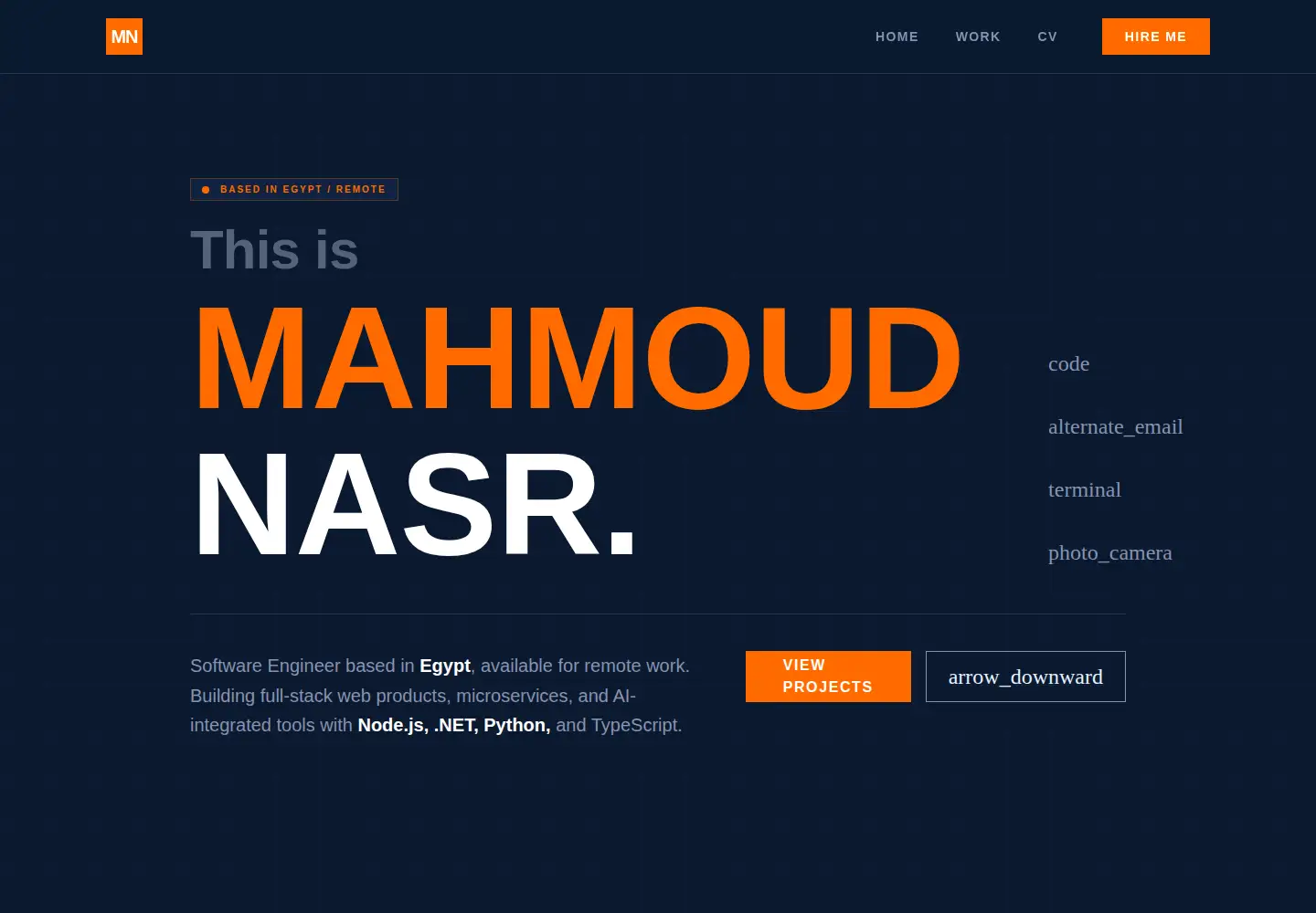 Screenshot of gitnasr.com