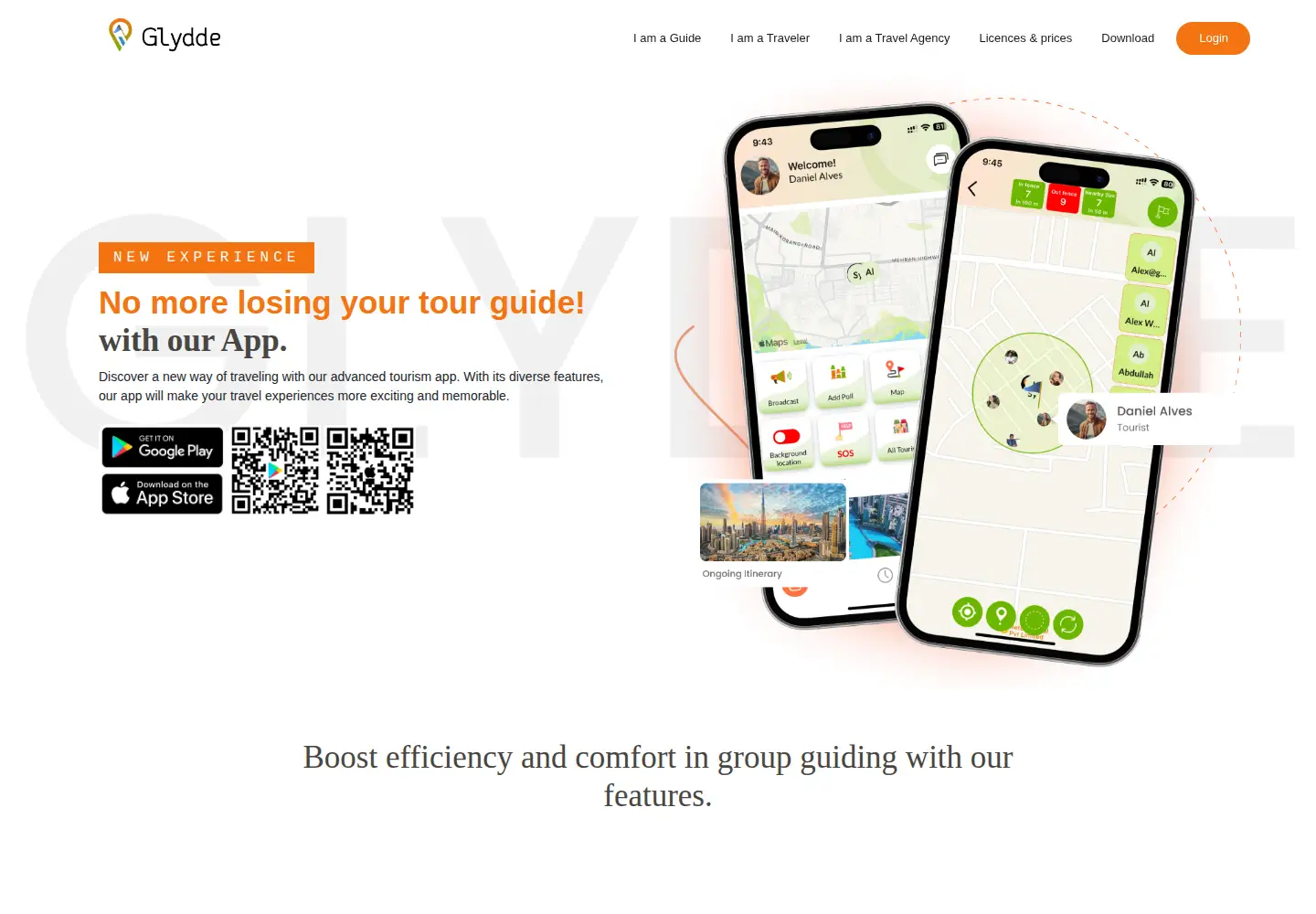 Screenshot of glydde.com