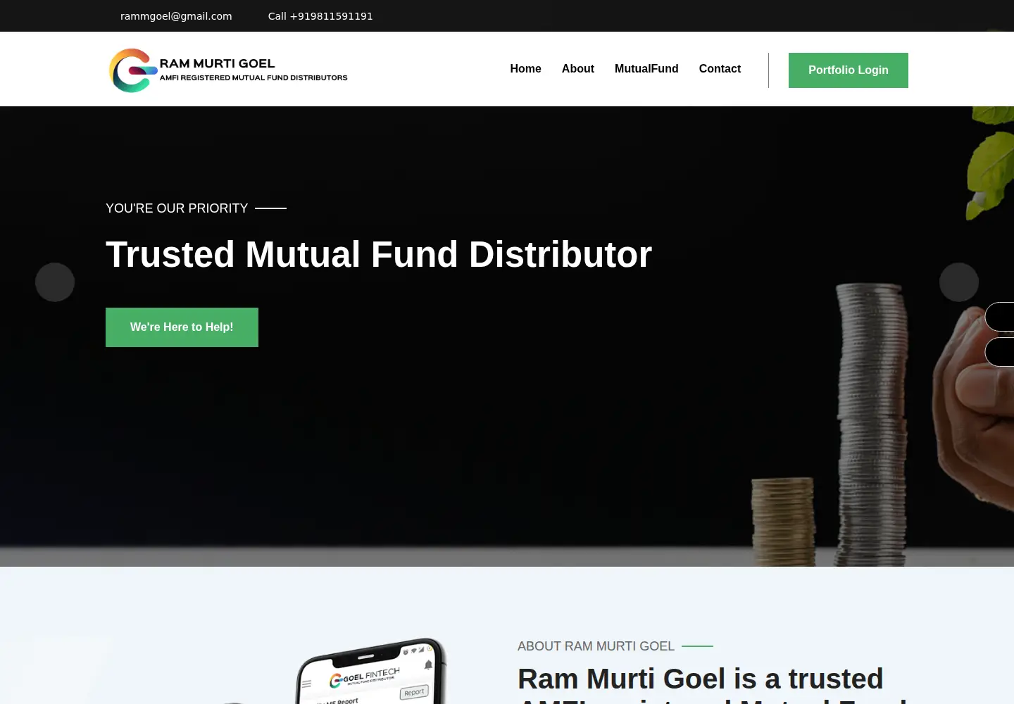 Screenshot of goelfintech.com