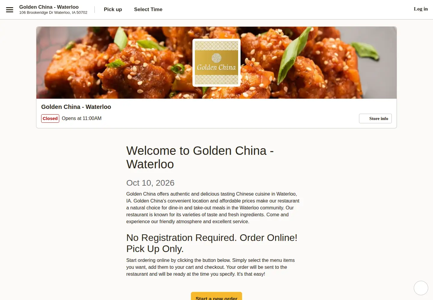 Screenshot of goldenchinawaterloo.com