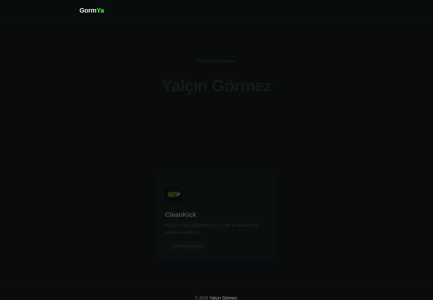 Screenshot of gormya.com