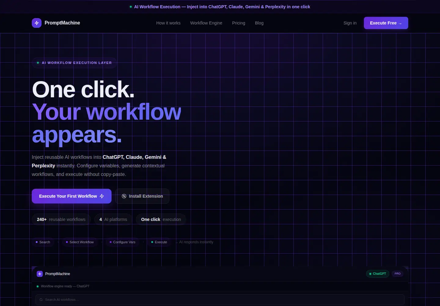 Screenshot of gptpromptmachine.com