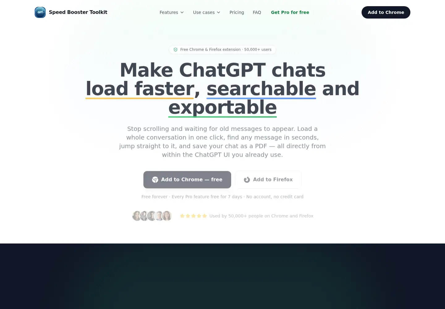 Screenshot of gptspeedbooster.com