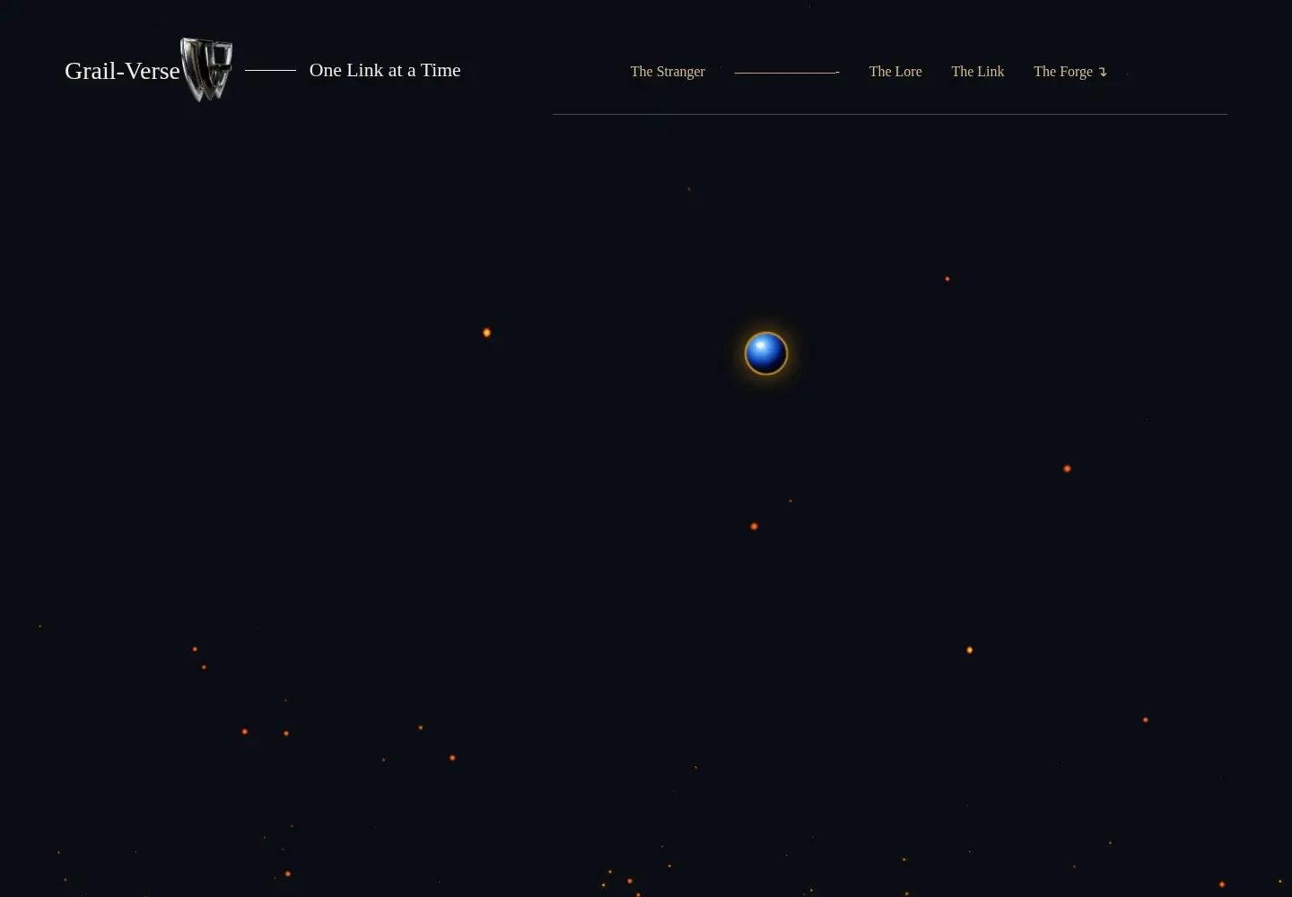 Screenshot of grail-verse.com