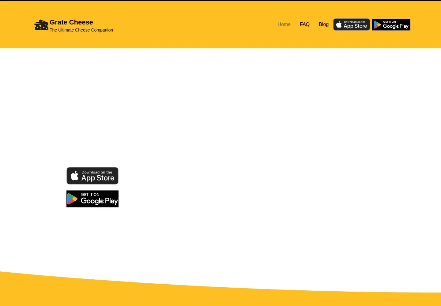 Screenshot of grate-cheese.com