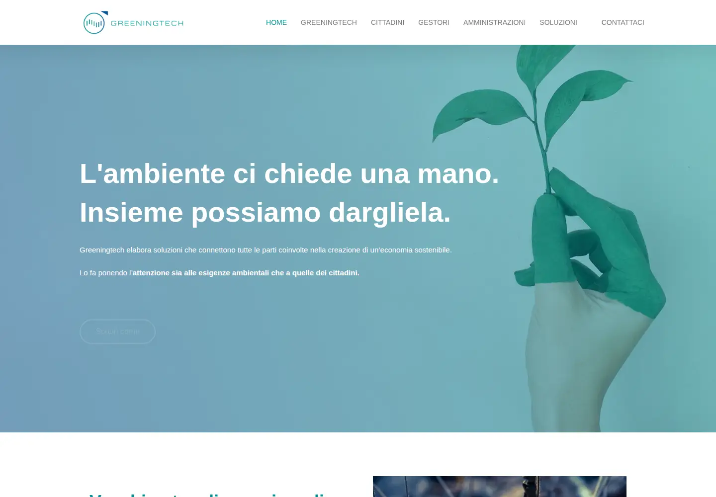 Screenshot of greeningtech.com