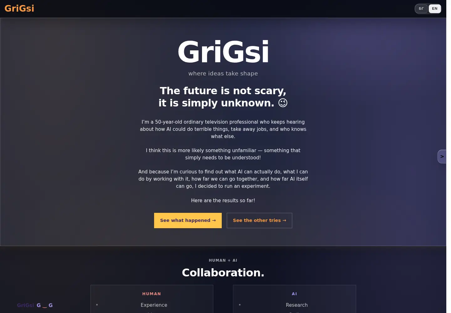 Screenshot of grigsi.com