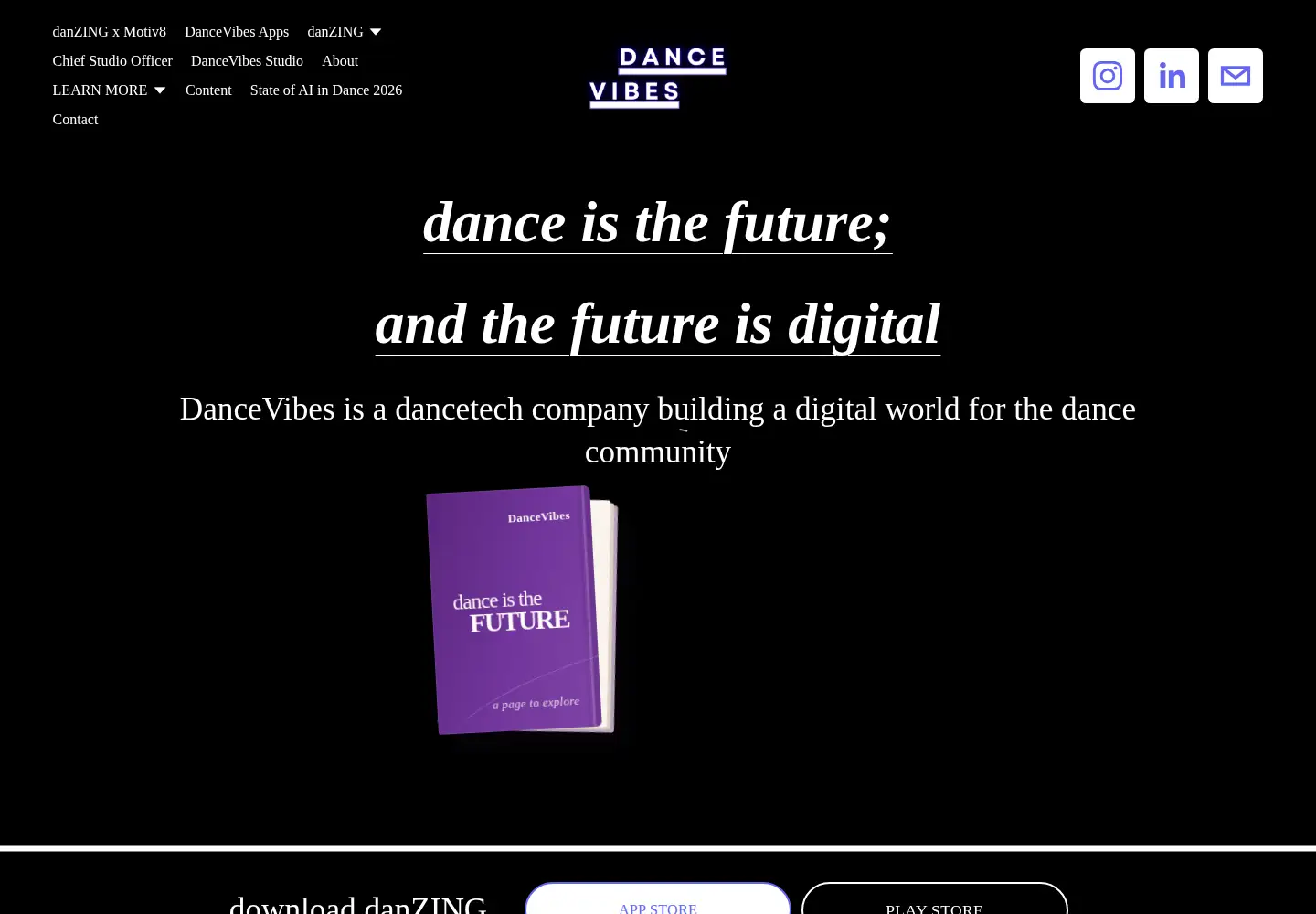 Screenshot of growithdancevibes.com