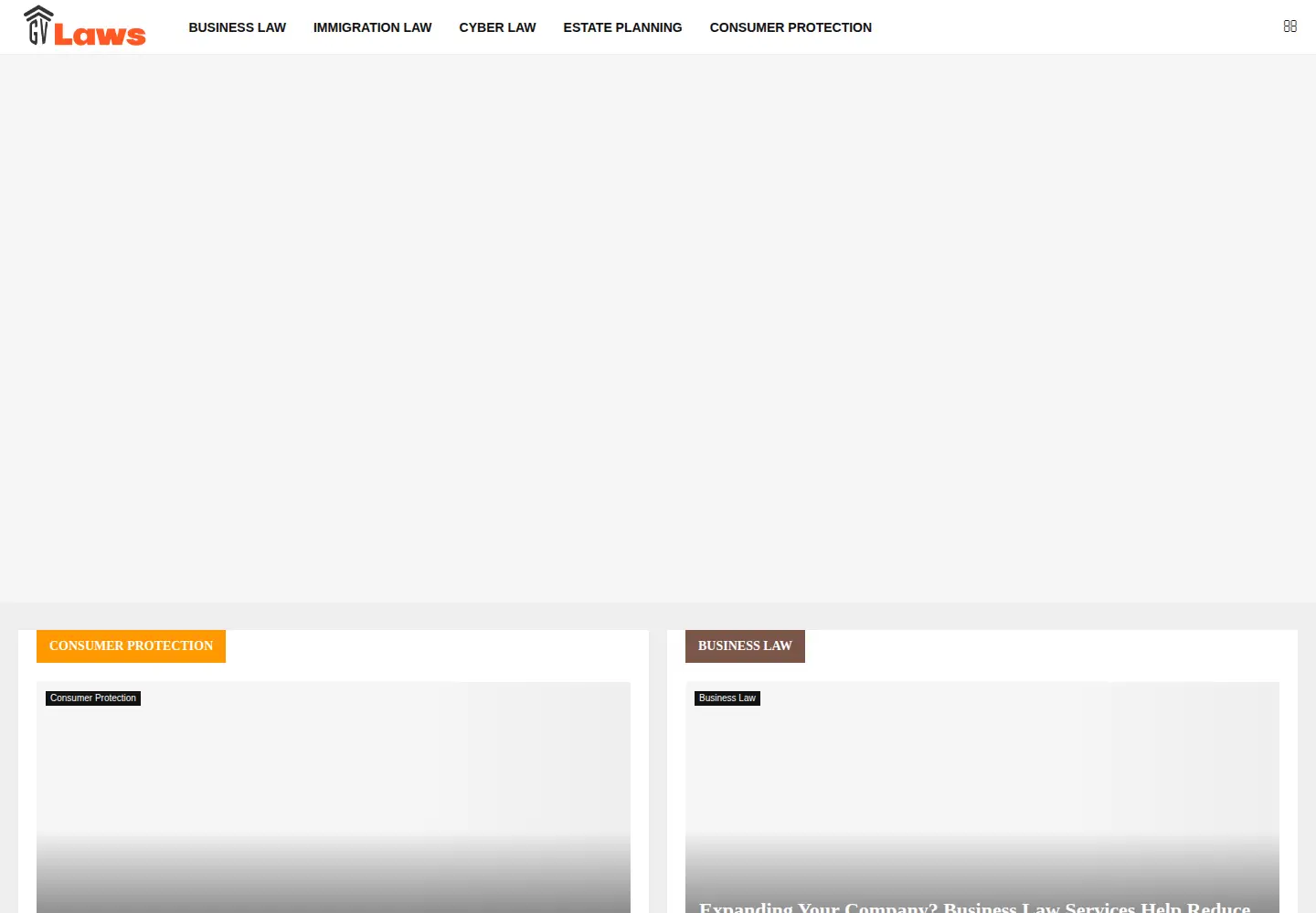 Screenshot of gvlaws.com